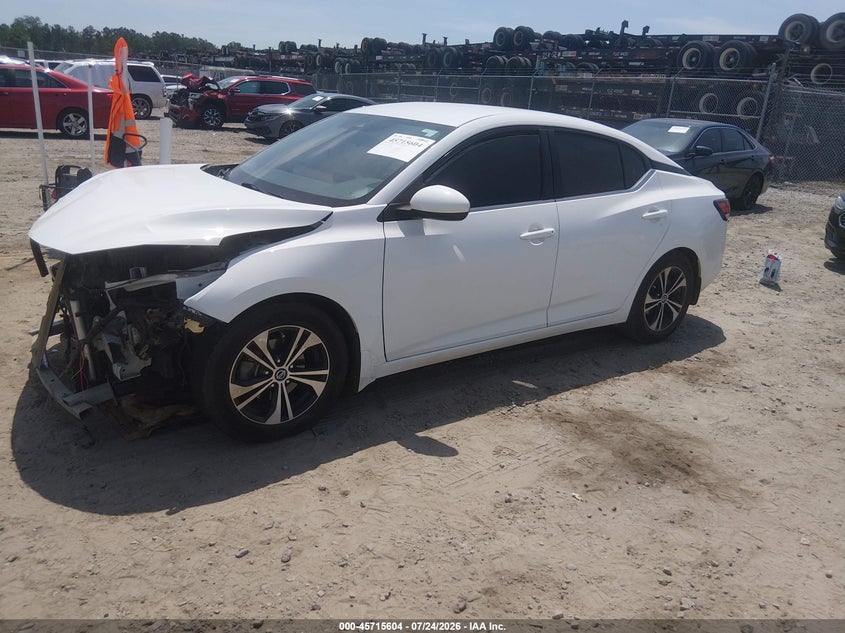 2022 NISSAN SENTRA auction photo 2