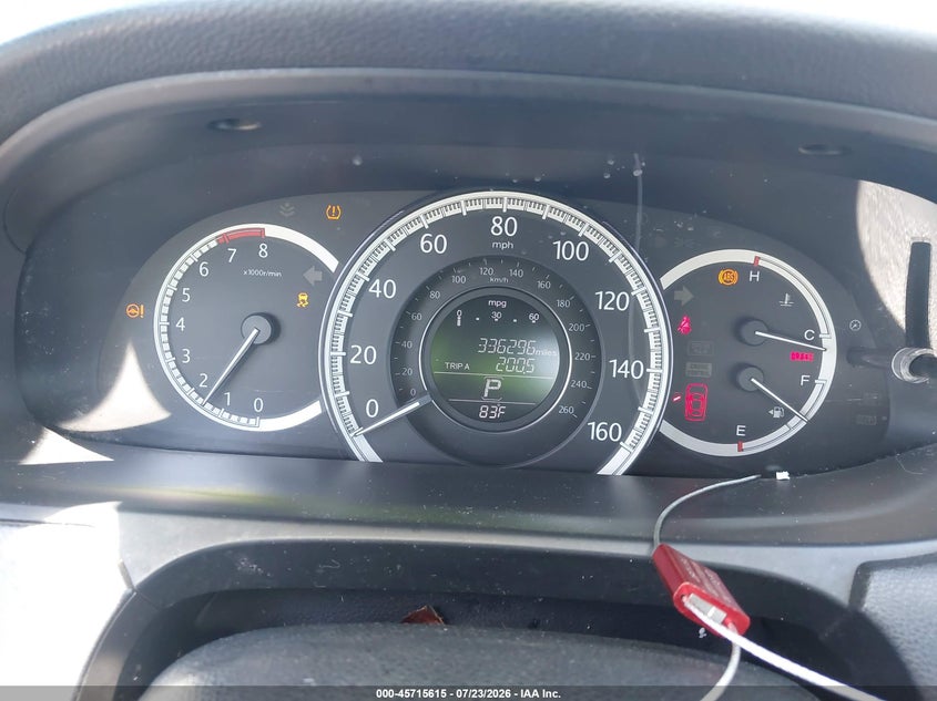 2014 HONDA ACCORD auction photo 7