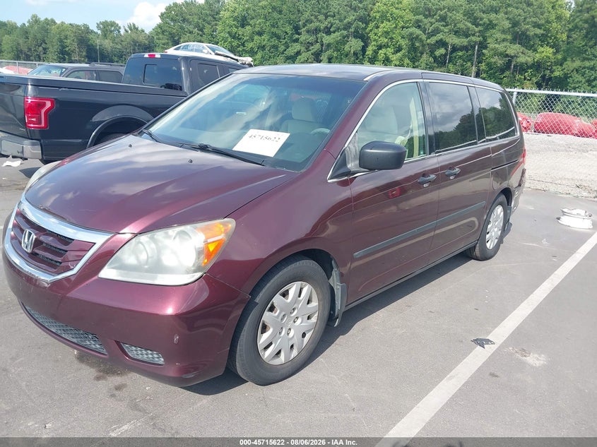 Vin: 5fnrl3h26ab112147, lot: 46214304, honda odyssey lx 20102