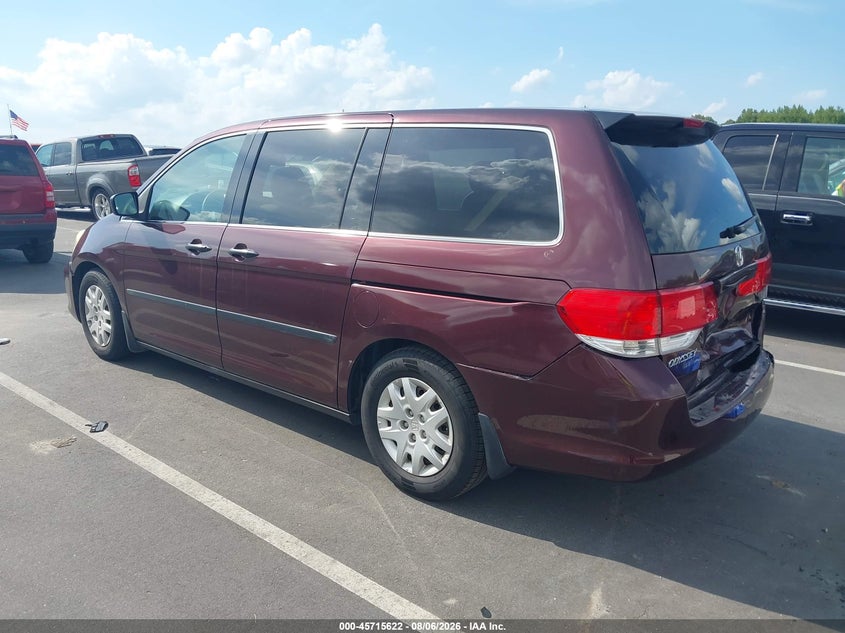 Vin: 5fnrl3h26ab112147, lot: 46214304, honda odyssey lx 20103