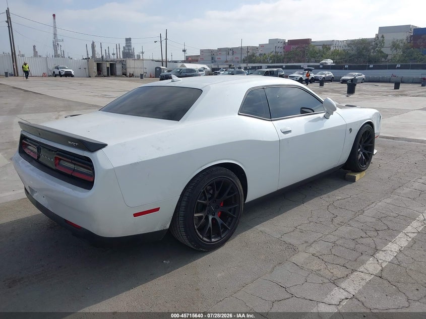 Vin: 2c3cdzc93fh834580, lot: 46214322, dodge challenger srt hellcat 20154