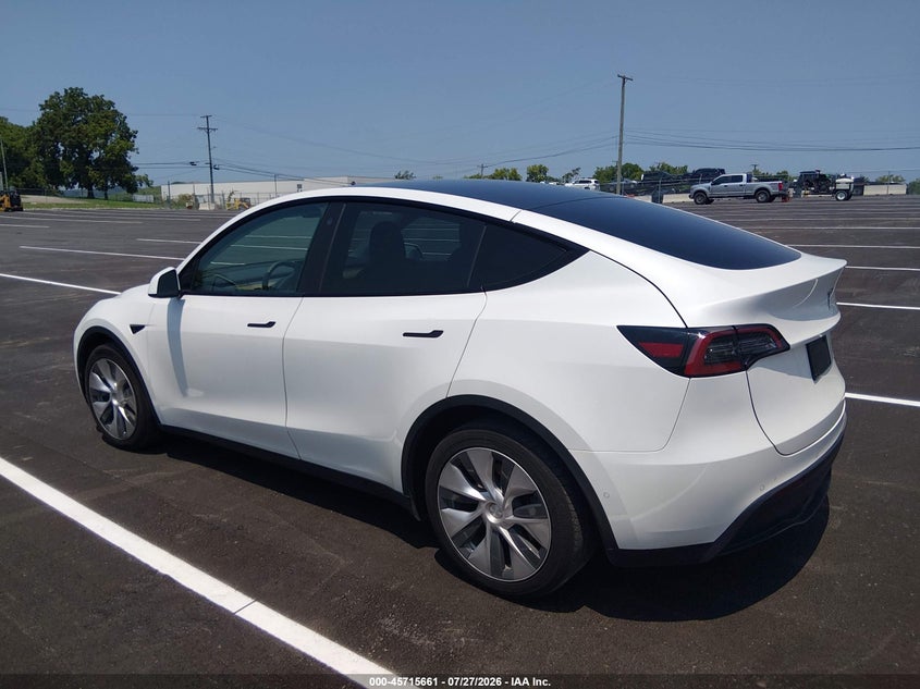 TESLA MODEL Y 2022 VIN 7SAYGDEE4NF374746