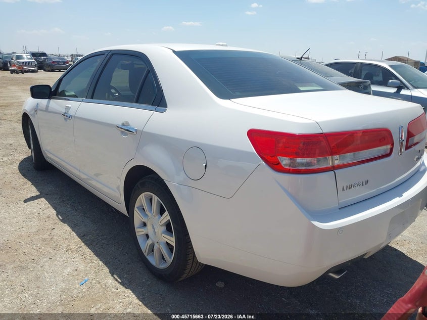 2010 LINCOLN MKZ auction photo 3