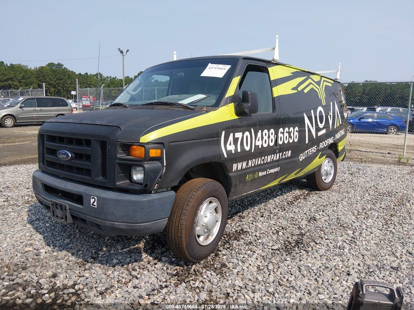 Vin: 1ftne2el5cda69379, lot: 46214346, ford e-250 commercial 20122