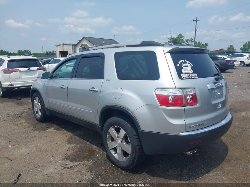 Vin: 1gkkvred9cj334279, lot: 46214353, gmc acadia slt-1 20123