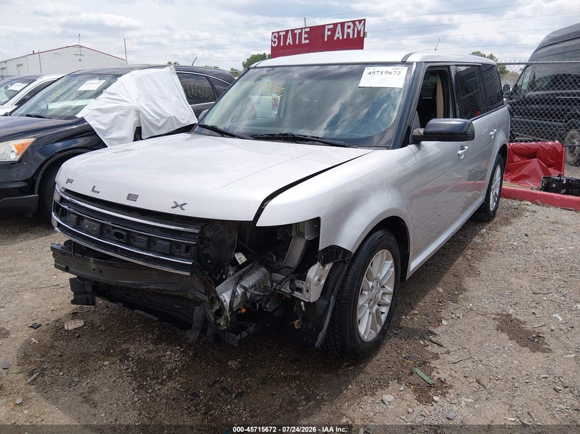 Vin: 2fmgk5c80ebd28186, lot: 46214354, ford flex sel 20142