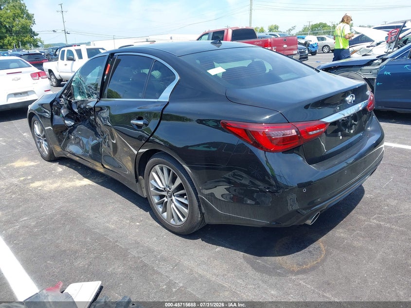 2024 INFINITI Q50 auction photo 3