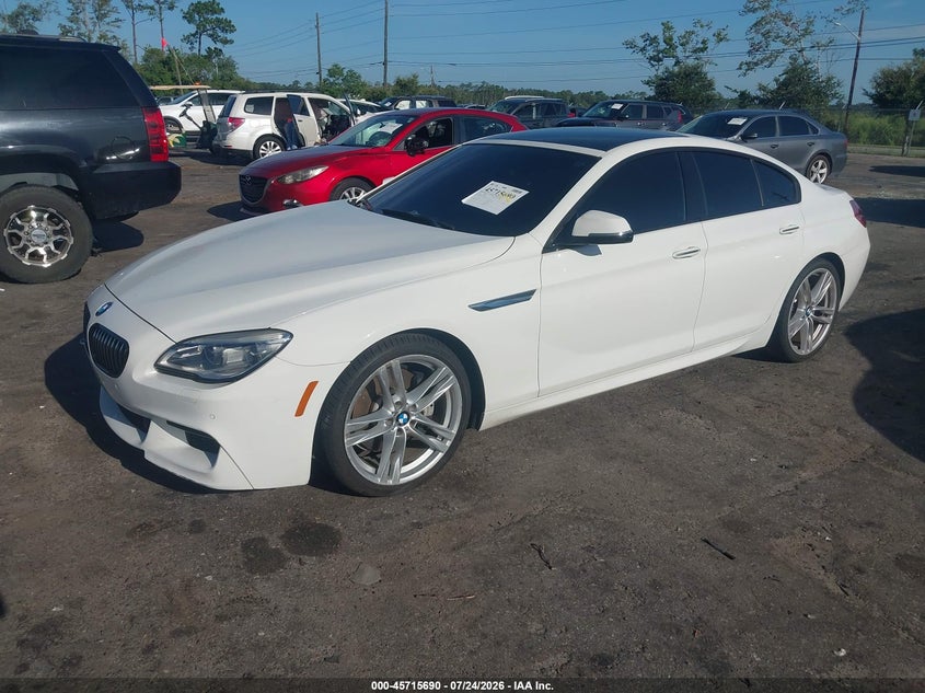 Vin: wba6d0c59hg639547, lot: 46214372, bmw 640i gran coupe 20172