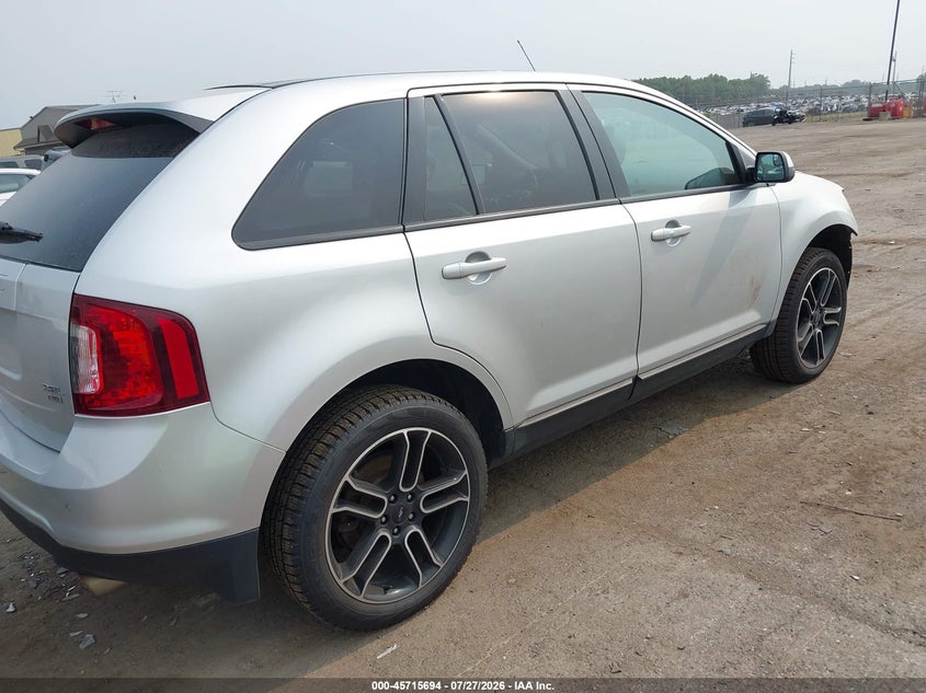 Vin: 2fmdk4jc1ebb14327, lot: 46214375, ford edge sel 20144