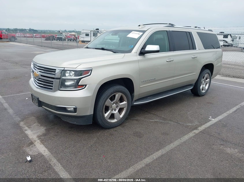Vin: 1gnskjkc2gr290674, lot: 46214388, chevrolet suburban ltz 20162