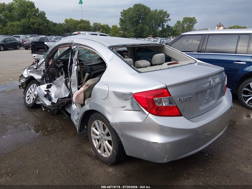Vin: 19xfb2f82ce029704, lot: 46214401, honda civic ex 20123