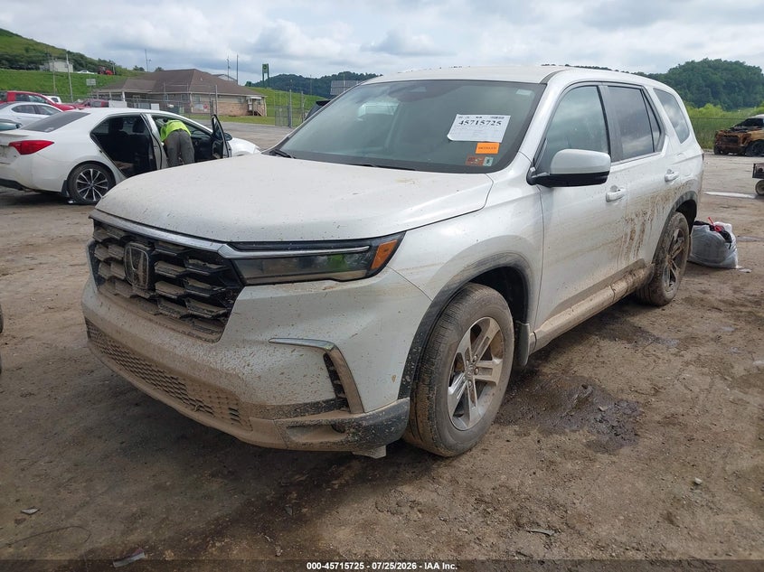 Vin: 5fnyg1h40sb163957, lot: 46214407, honda pilot ex-l 20252