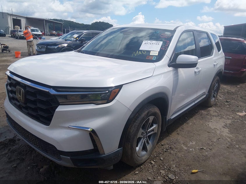 Vin: 5fnyg1h40sb163957, lot: 46214407, honda pilot ex-l 20252
