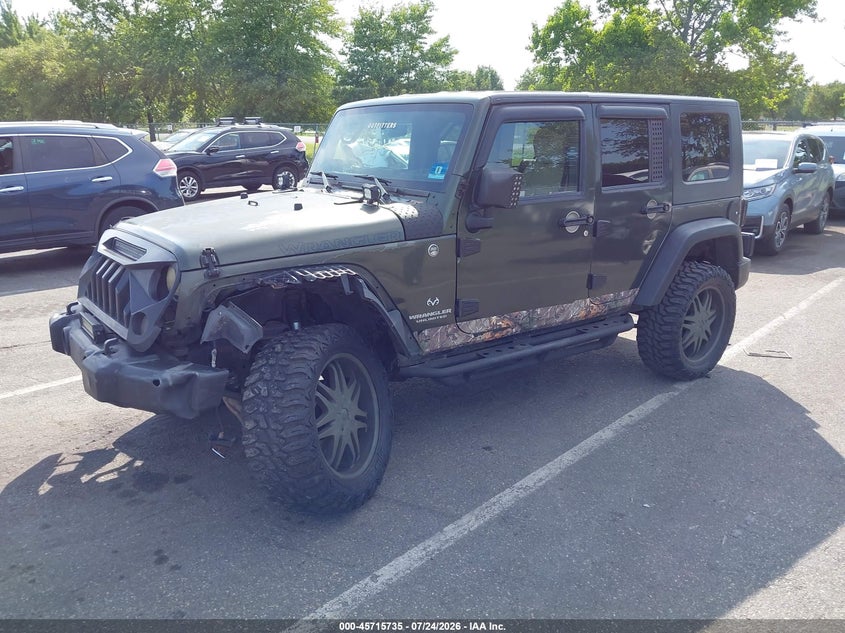 JEEP WRANGLER 2007 VIN 1J4GA39157L222769