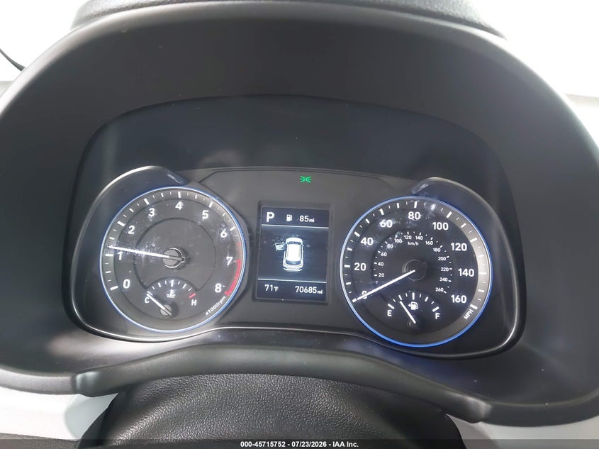 2021 HYUNDAI KONA auction photo 7