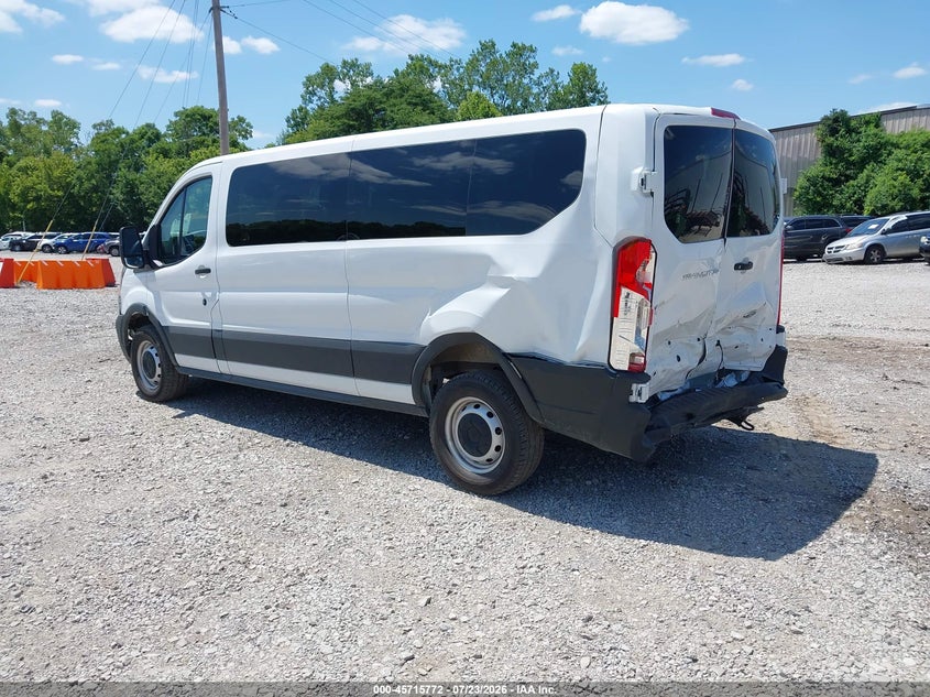 Vin: 1fbax2y84skb07618, lot: 46214454, ford transit-350 passenger van 20253