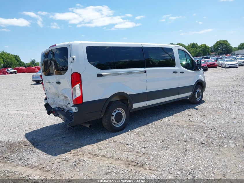 Vin: 1fbax2y84skb07618, lot: 46214454, ford transit-350 passenger van 20254