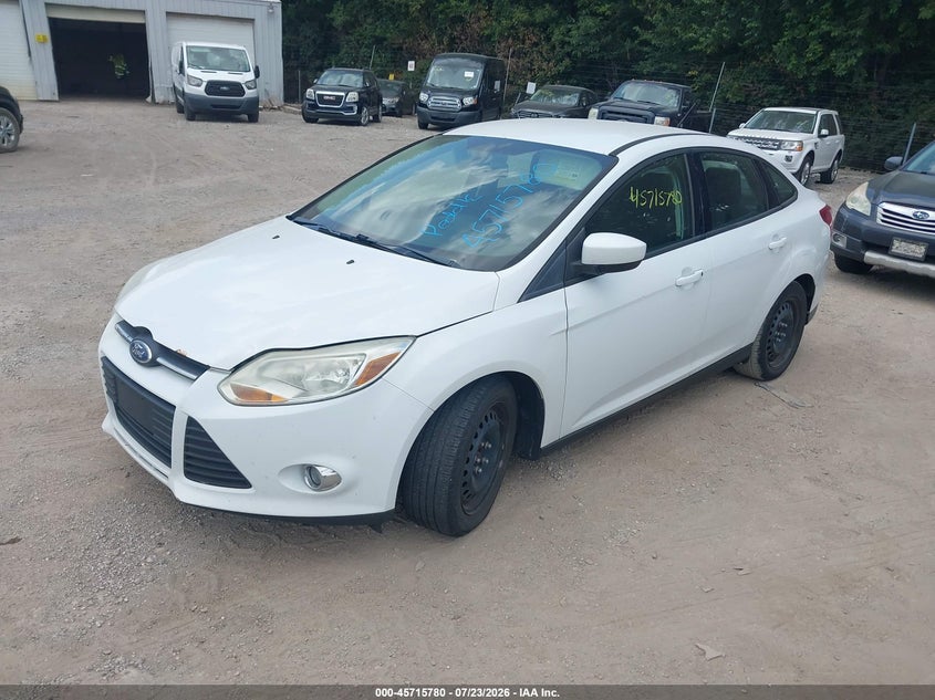 Vin: 1fahp3f29cl186641, lot: 46214462, ford focus se 20122