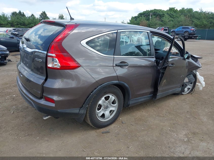 Vin: 2hkrm4h39fh699318, lot: 46214478, honda cr-v lx 20154