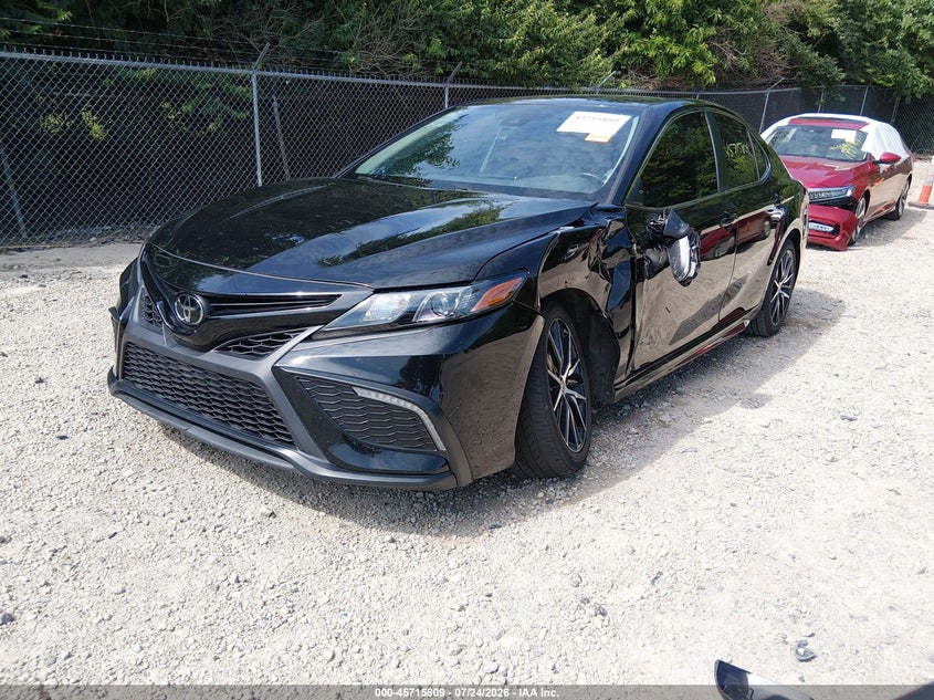 Vin: 4t1g11ak7ru216463, lot: 46214491, toyota camry se 20242