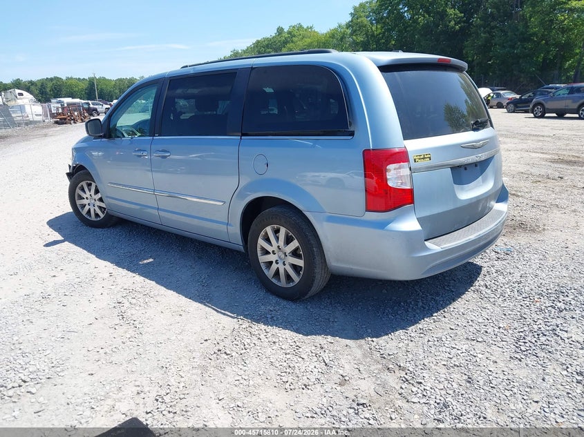 Vin: 2c4rc1bg3dr664979, lot: 46214492, chrysler town & country touring 20133