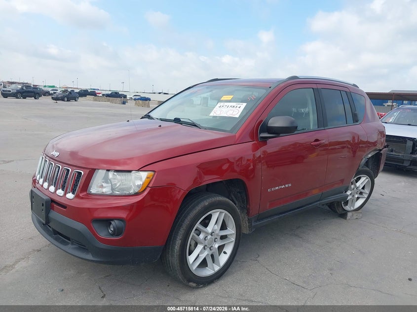 Vin: 1c4njccb9dd165898, lot: 46214496, jeep compass limited 20132