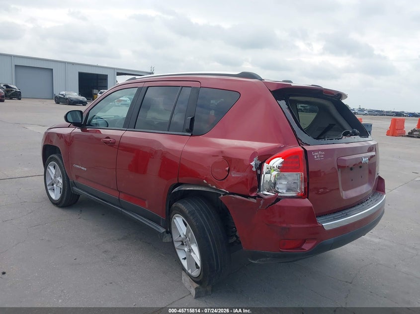 Vin: 1c4njccb9dd165898, lot: 46214496, jeep compass limited 20133