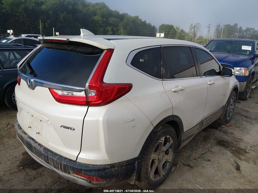 Vin: 2hkrw2h57hh681242, lot: 46214503, honda cr-v ex 20174