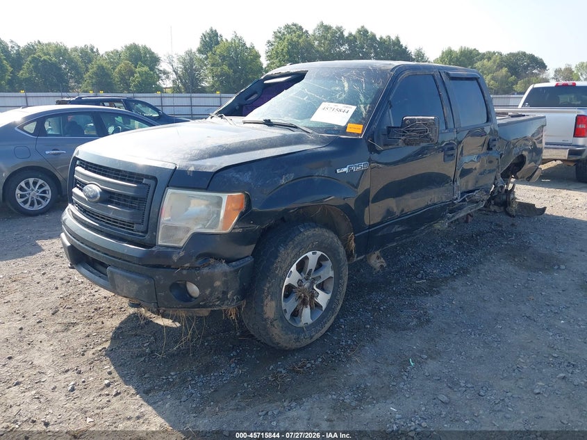 2014 Ford F-150, Оба бока, IAAI, VIN 1FTFW1EFXEKD97644 — фото 2