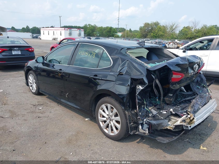 Vin: 4t1b11hk6ku219215, lot: 46214560, toyota camry le 20193