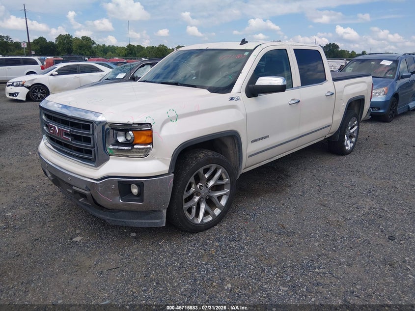 Vin: 3gtu2vec6eg194614, lot: 46214565, gmc sierra 1500 slt 20142