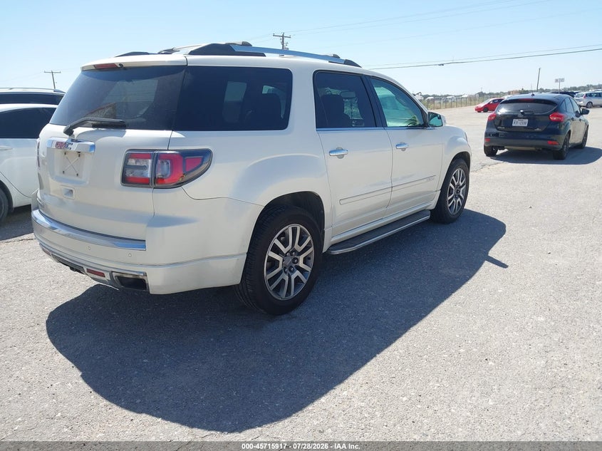 Vin: 1gkkrtkd2ej344113, lot: 46214599, gmc acadia denali 20144