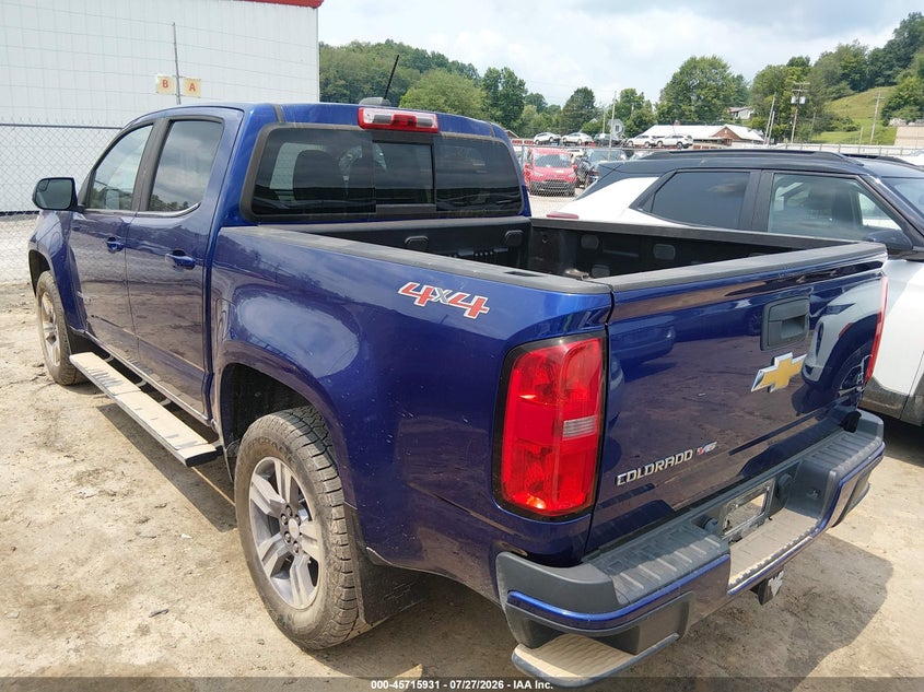 Vin: 1gcgtcen6h1238890, lot: 46214613, chevrolet colorado 4wd lt 20173