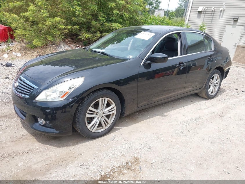 Vin: jn1cv6ar6am452384, lot: 46214614, infiniti g37x 20102