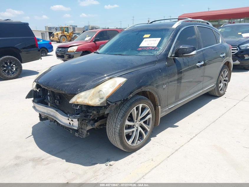 Vin: jn1bj0rp3gm234841, lot: 46214629, infiniti qx50 20162