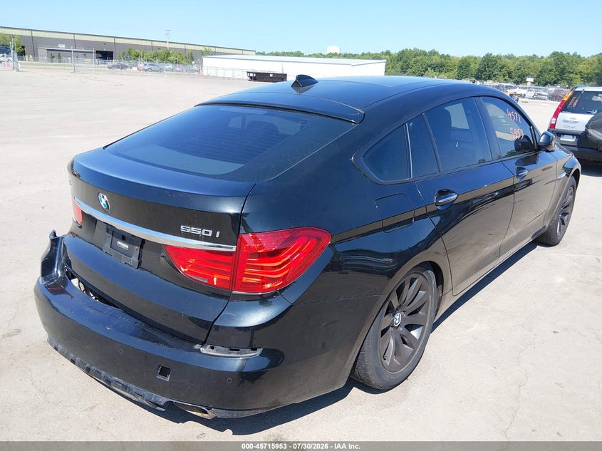Vin: wbasp4c55bc341525, lot: 46214635, bmw 550i gran turismo xdrive 20114