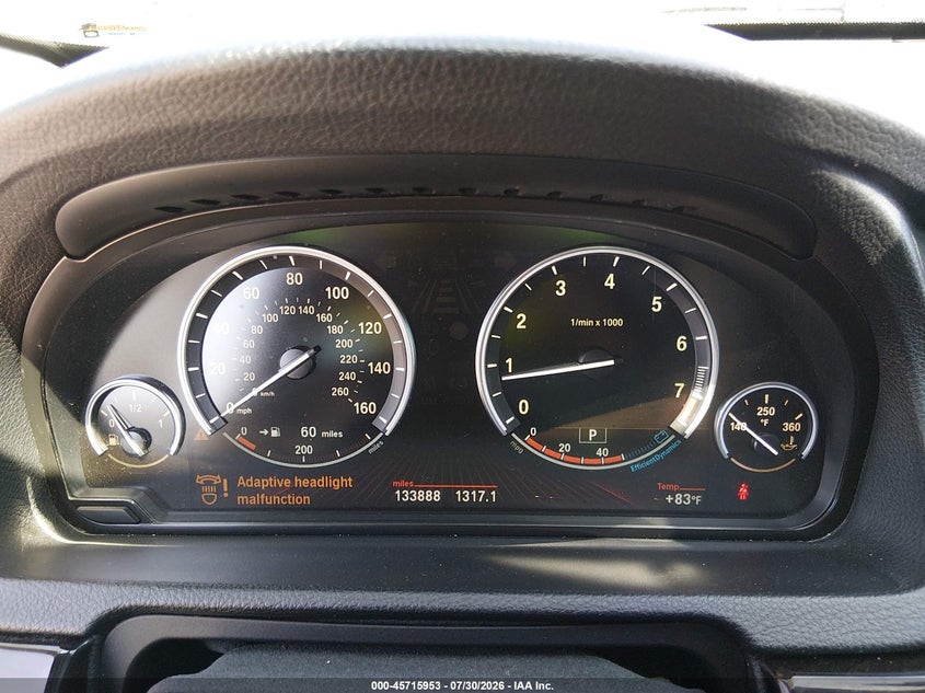 2011 BMW 550I GRAN TURISMO auction photo 7