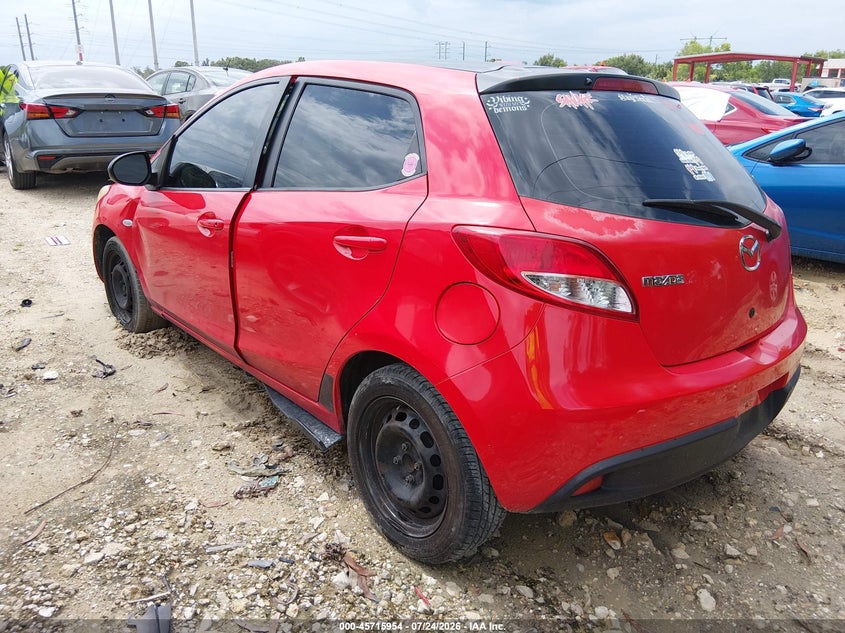 Vin: jm1de1kyxc0140167, lot: 46214636, mazda mazda2 sport 20123