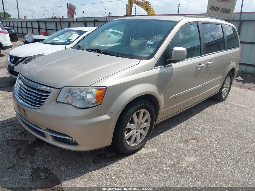 Vin: 2c4rc1bg5fr551778, lot: 46214638, chrysler town & country touring 20152