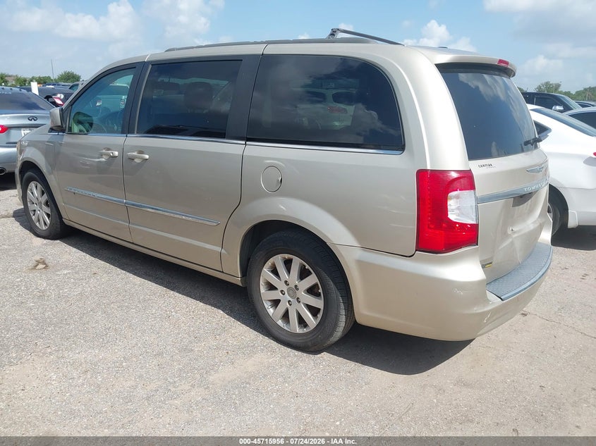 Vin: 2c4rc1bg5fr551778, lot: 46214638, chrysler town & country touring 20153