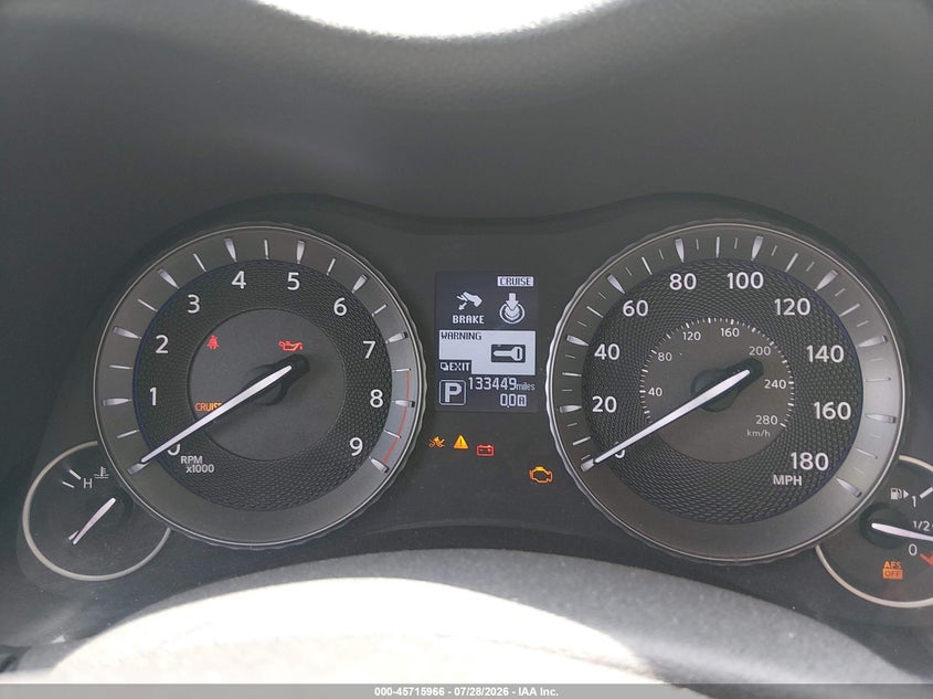 2015 INFINITI Q70L auction photo 7