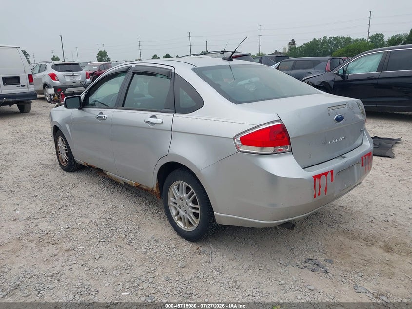 Vin: 1fahp3fn0bw201177, lot: 46214662, ford focus se 20113