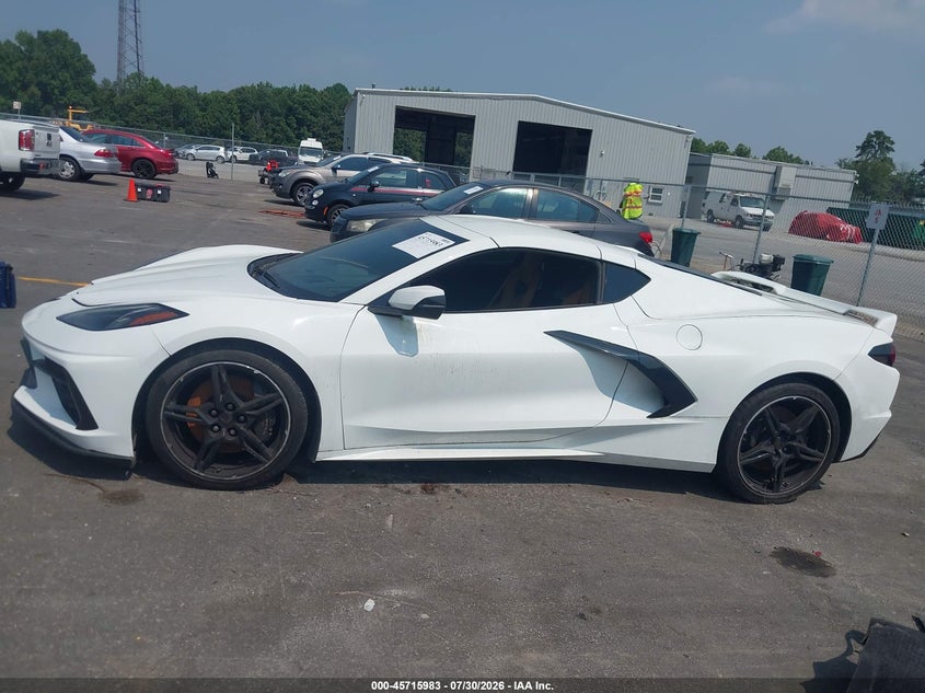 CHEVROLET CORVETTE STINGRAY 2022 VIN 1G1YB2D44N5106573