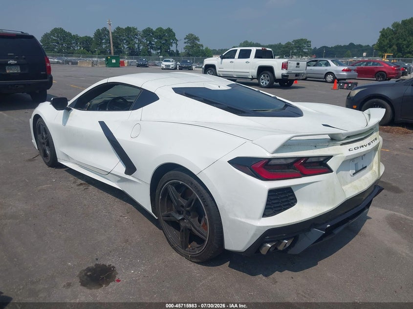 Vin: 1g1yb2d44n5106573, lot: 46214665, chevrolet corvette stingray rwd  2lt 20223