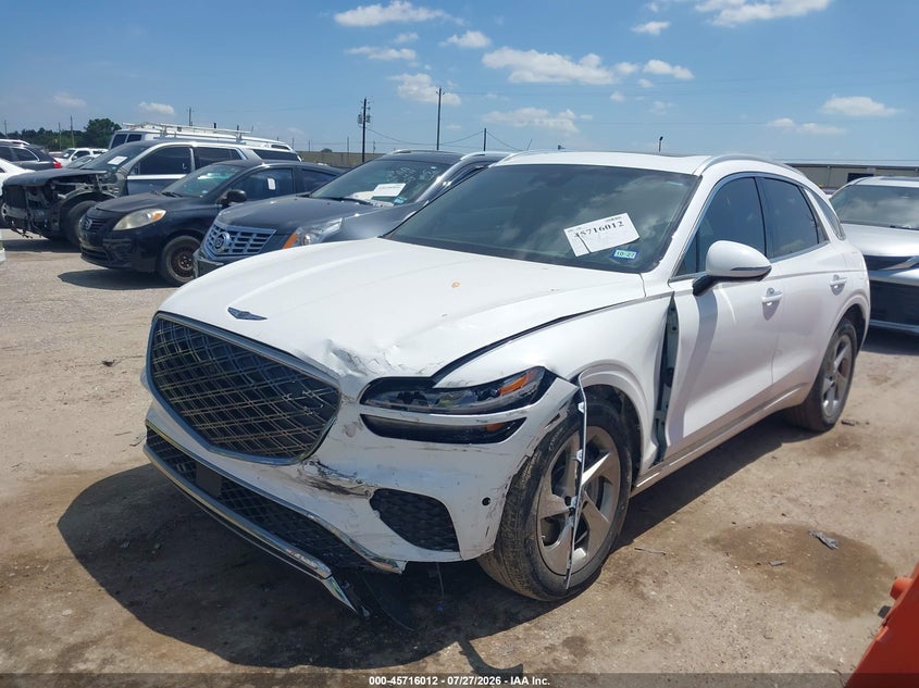 Vin: 5nmmbdtbxth048528, lot: 46214694, genesis gv70 2.5t advanced 20262