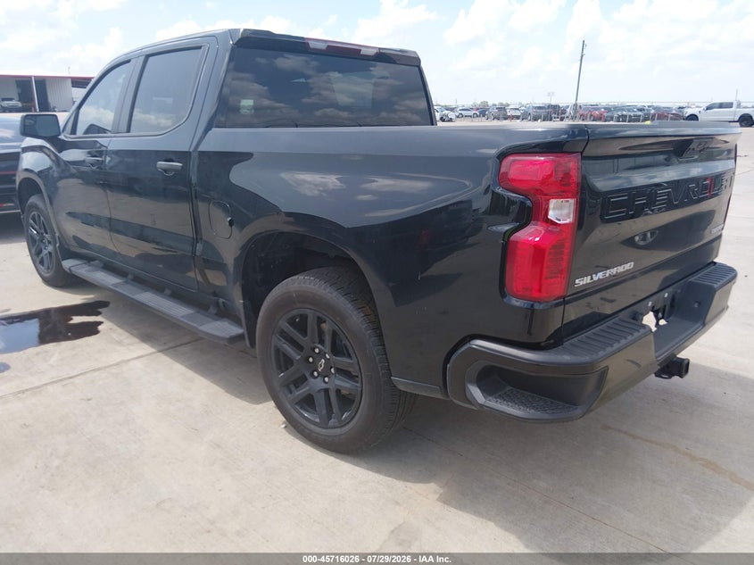 Vin: 1gcpabek8sz259965, lot: 46214707, chevrolet silverado 1500 2wd  short bed custom 20253