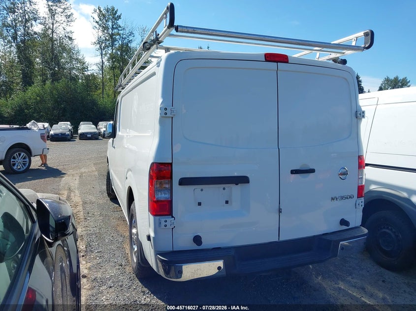 Vin: 1n6af0ky4jn805832, lot: 46214709, nissan nv cargo nv3500 hd sl v8 20182