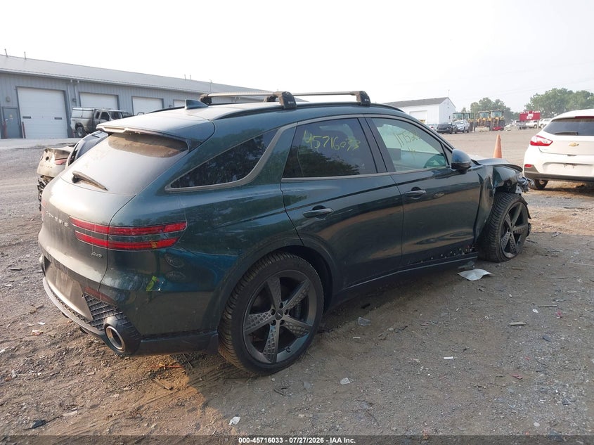 Vin: kmumadtbxpu117524, lot: 46214715, genesis gv70 2.5t awd 20234