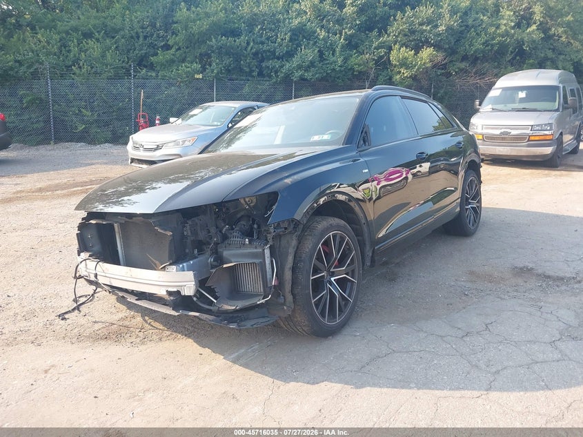 Vin: wa1evbf14pd022065, lot: 46214717, audi q8 premium plus 55 tfsi quattro tiptronic 20232