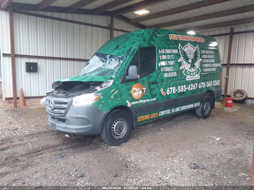 MERCEDES-BENZ SPRINTER 2500 2021 VIN W1Y4EBHY7MT058177